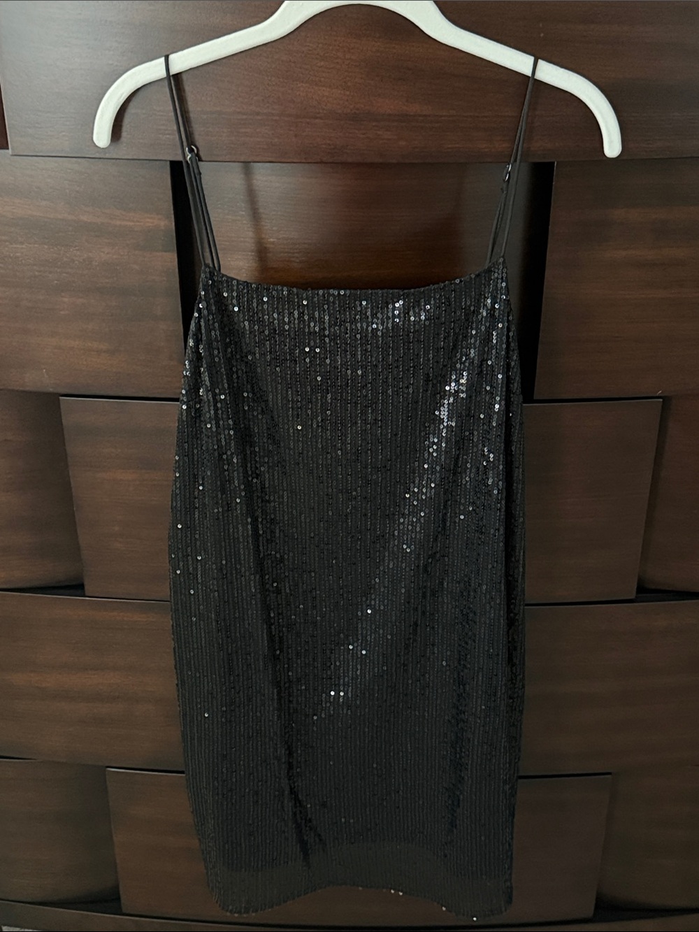 Banana Republic Black Sequin Camisole Tank